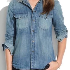 Madewell denim shirt